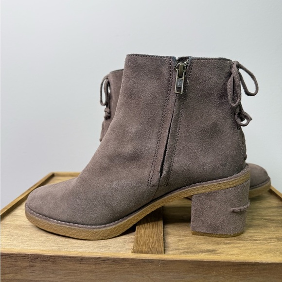 Ugg Australia Corinne Mysterious Brown Suede - Picture 2 of 9